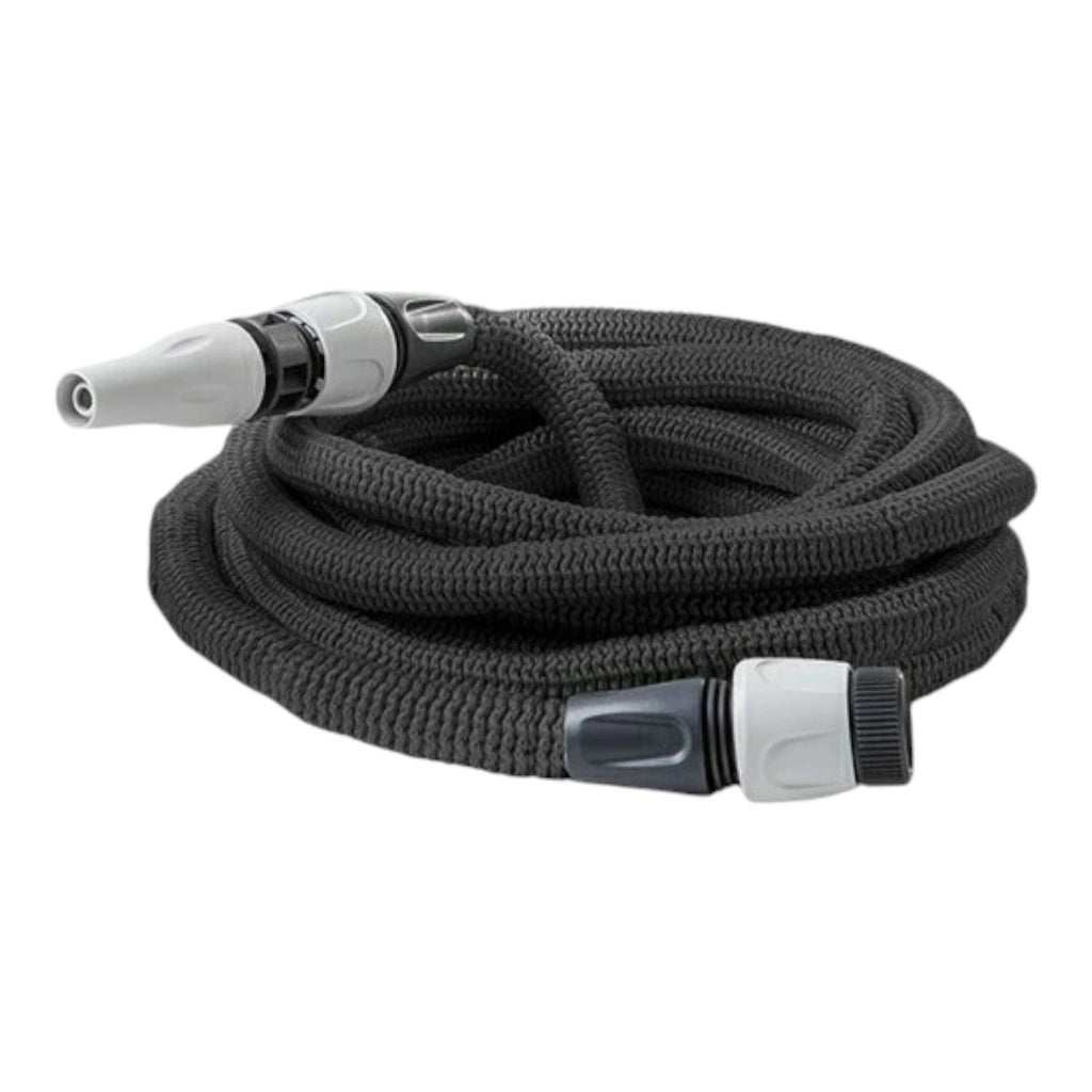TUBO DA GIARDINO ESTENSIBILE AQUAPOP CON RACORDI FINO A  MT. 15