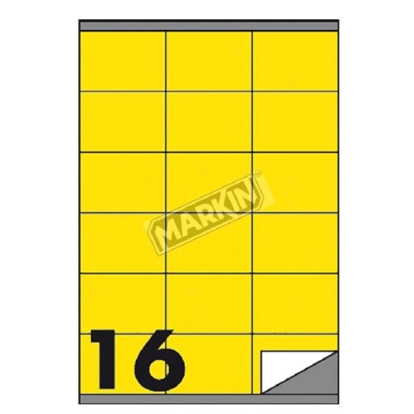 Cf1600 etichette    105x36 giallo - X210C501GI