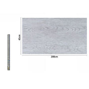 Trade Shop - Rotolo Pellicola Adesiva Effetto Legno Bianco 45cmx2mt Mobili Cassetti 71230 Casa -