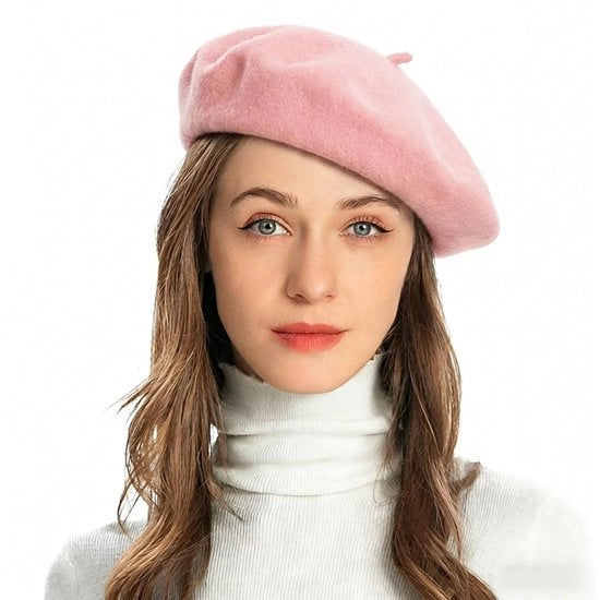 Cappello Classico Disegno - 90% Lana - Soffice/Comodo - Caldo/Rispirante - Uno Taglia - Cappuccio
