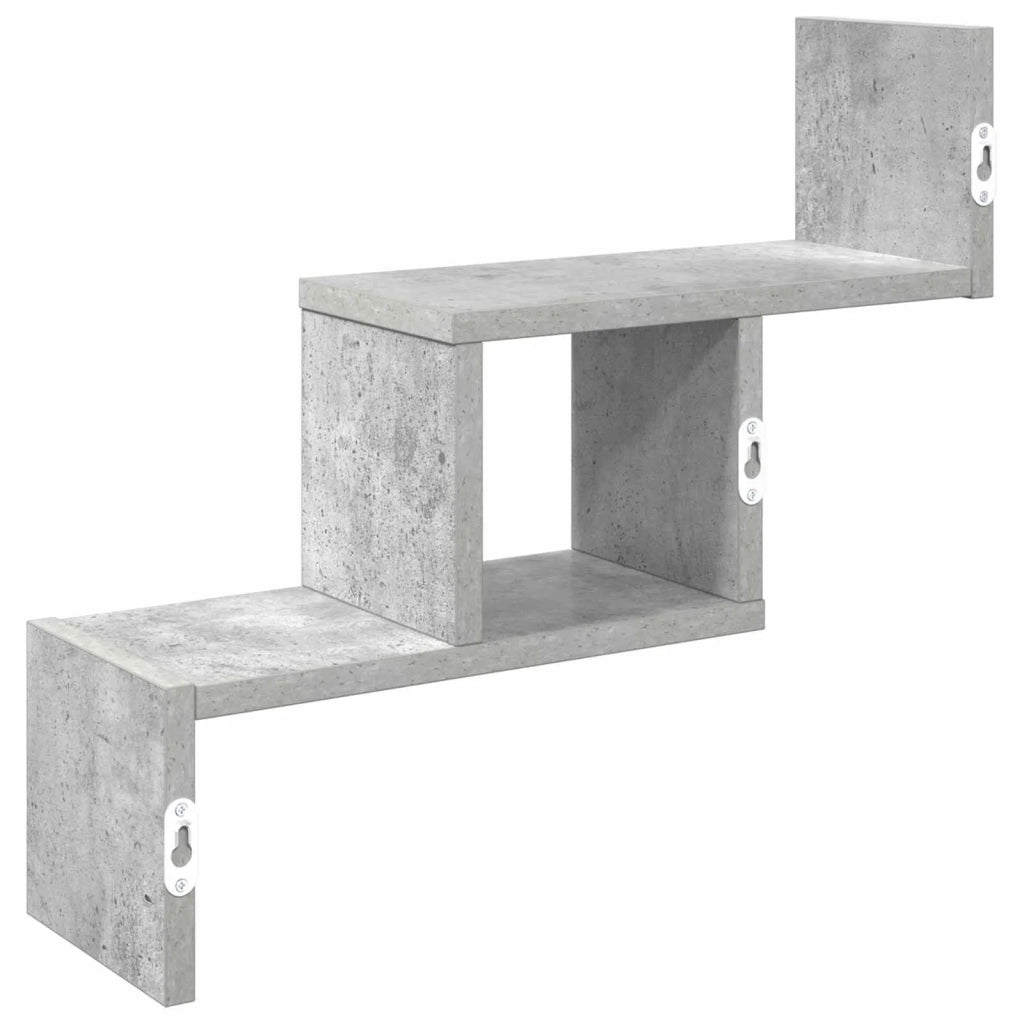 Scaffale da parete Grigio Cemento 48 x 15 x 42 cm 8012239