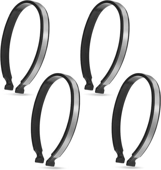 Elastici riflettenti per protezione pantaloncini ciclisti