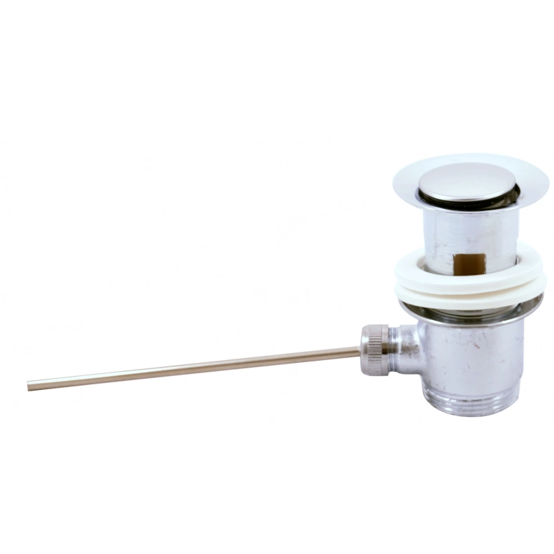 Miscelatore lavabo YUKON in ottone cromato con sifone