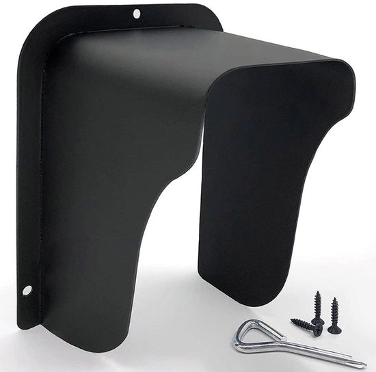 Copricapo per interfono, ombrello per interfono esterno, copricapo metallico per prese elettriche, contenitore impermeabile per controllo accesso video, contenitore impermeabile e resistente al vento
