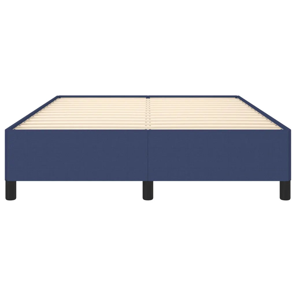 Giroletto senza Materasso-Struttura Letto Blu 140x190 cm in Tessuto 992982