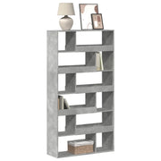 Libreria Grigio Cemento 100x33x187,5 cm in Truciolato 3309351