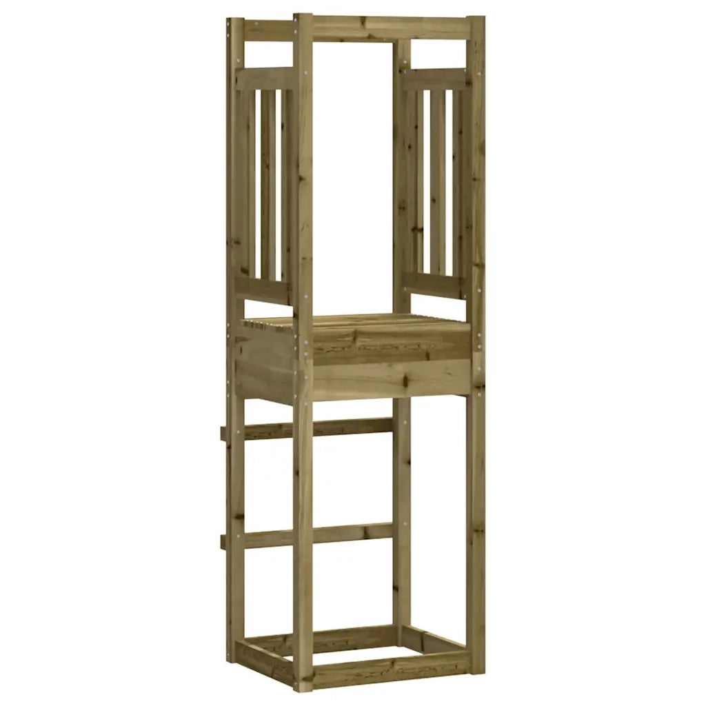 Torre da Gioco 53x46,5x169 cm in Legno di Pino Impregnato CFW5968490