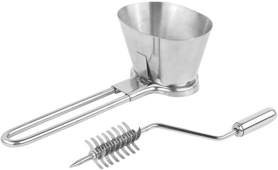 Molitore manuale per erbe - Molitore per erbe da cucina - Facile da pulire - In acciaio inossidabile - Raffreddatore di prezzemolo - Adatto per il fagiolo di soia...