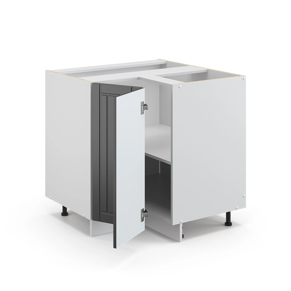 Mobile ad angolo cucina Fame-Line Antracite rustico/Bianco 80.5 cm, PL Antracite Vicco