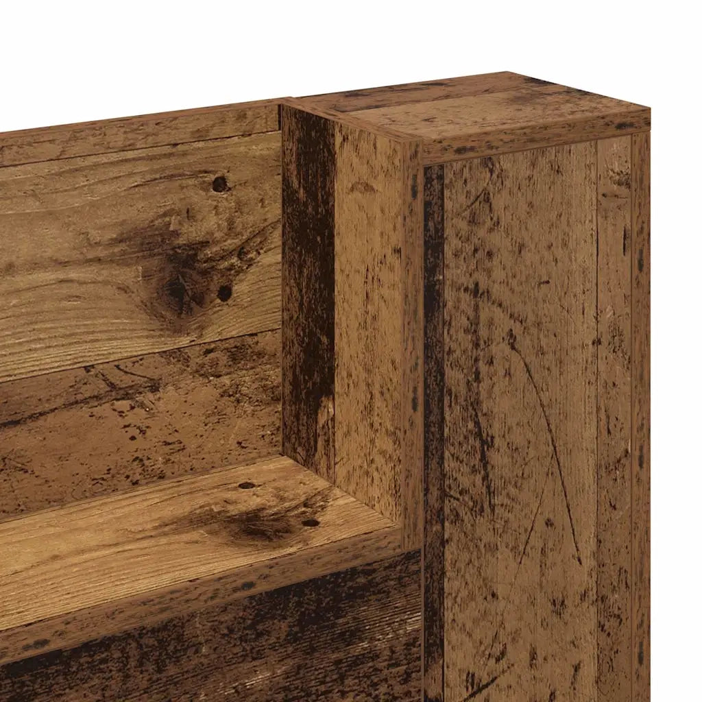 Testiera-Testata-Testiera Decorativa Legno vecchio 200 x 15 x 103,5 cm Legno multistrato