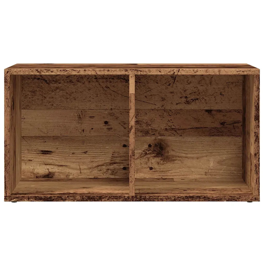Scatola Portaoggetti Legno Antico Legno Multistrato 855786