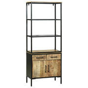 Credenza Marrone 70 x 35 x 180 cm Legno di mango massello 3310125