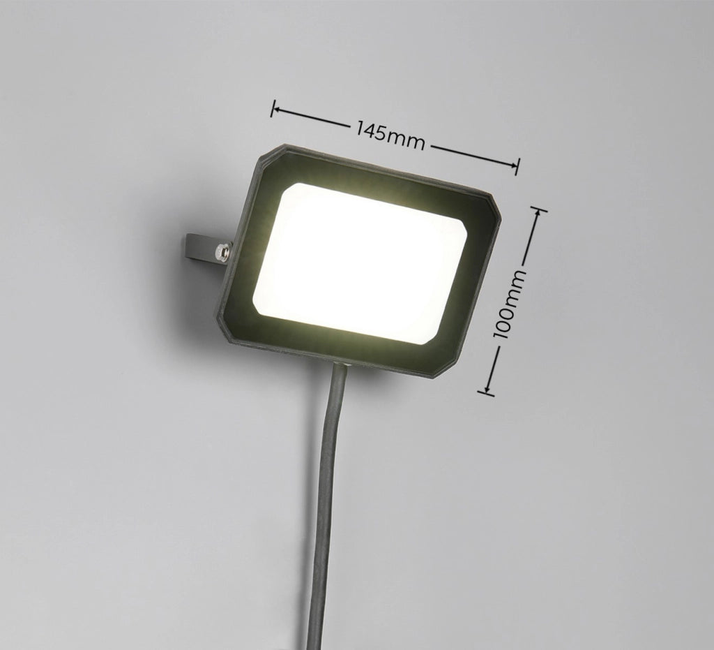 Faretto LED 30W 4000K nero orientabile IP65 FUNCHAL RL