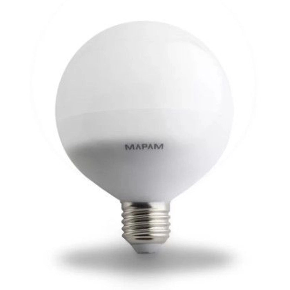 Trade Shop - Lampadina Led E27 Globo G120 20w Attacco Grande Sfera Palla Luce Naturale 4500k 00470 -