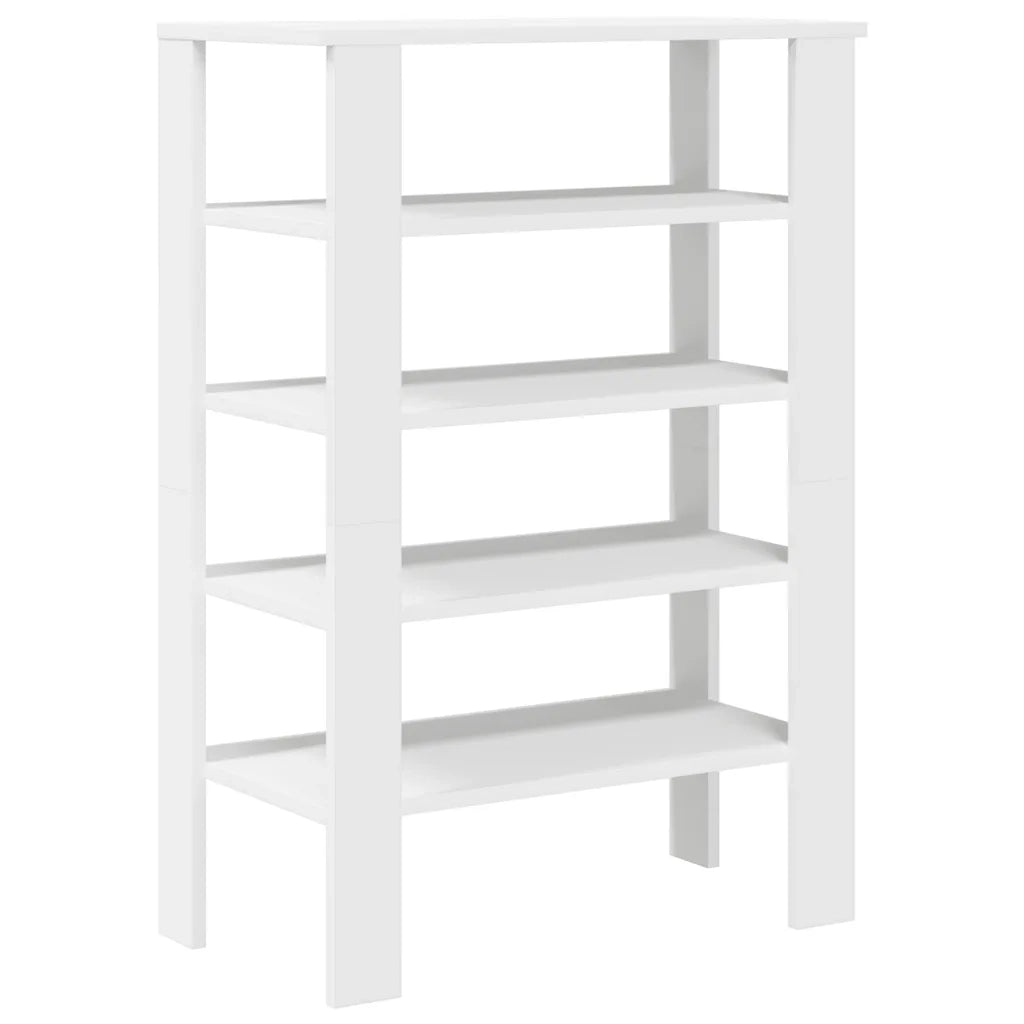 Scarpiera Bianca 61x32x87,5 cm in Truciolato 859851