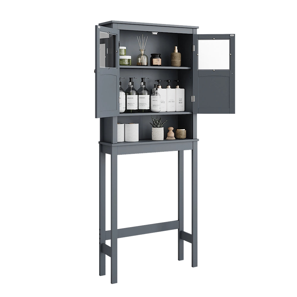 Vicco Armadietto per toilette Grigio 69 x 171 cm