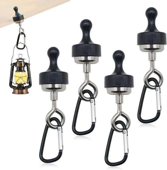 Set di 4 magneetti a neodimio - Magnetismo extra potente - Per campeggio, garage, cucina e ufficio