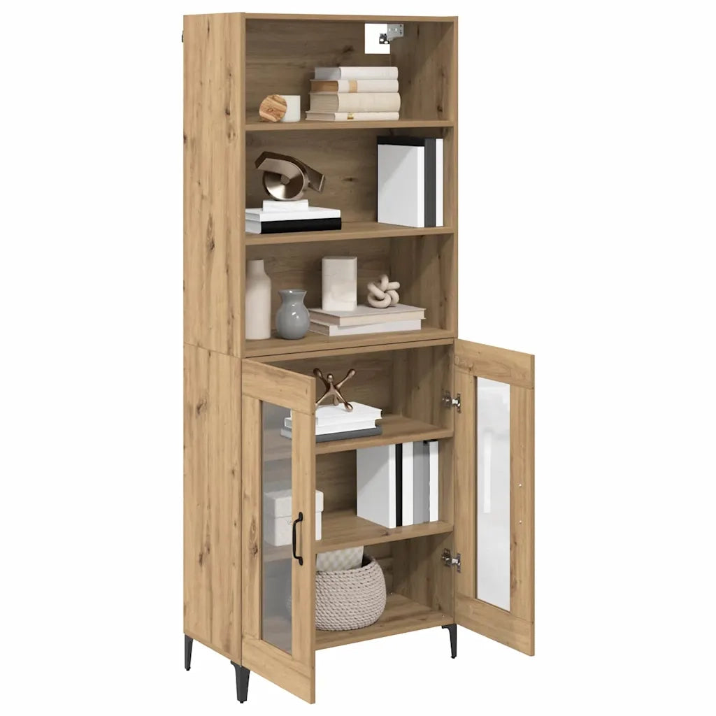 Credenza-Buffet-Armadio da cucina Rovere artigianale 69,5 x 34 x 180 cm 111971
