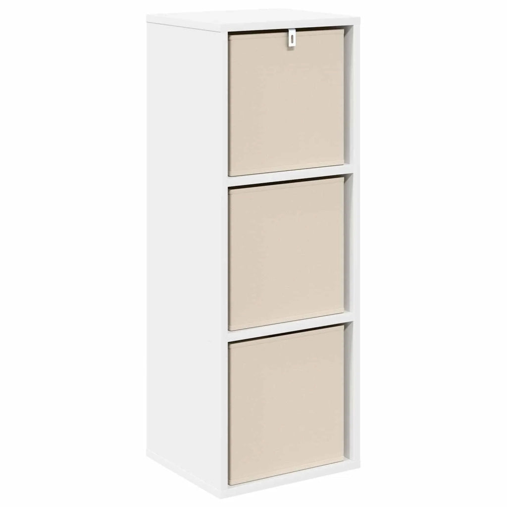 Credenza con cassetto Bianco 30,5 x 27 x 84,5 cm 8000556