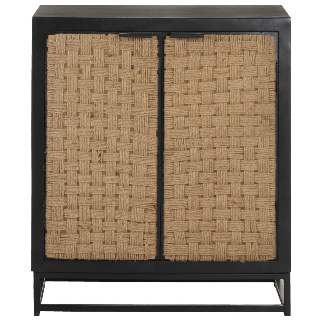 Credenza | Madia | Buffet da pranzo | Armadio da pranzo 60x35x70 cm in Legno Massello di Mango