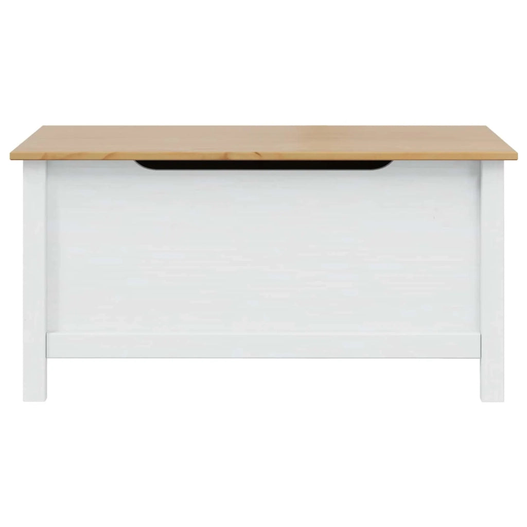 Scatola di Stoccaggio HILL Bianco e marrone miele CFW2780518