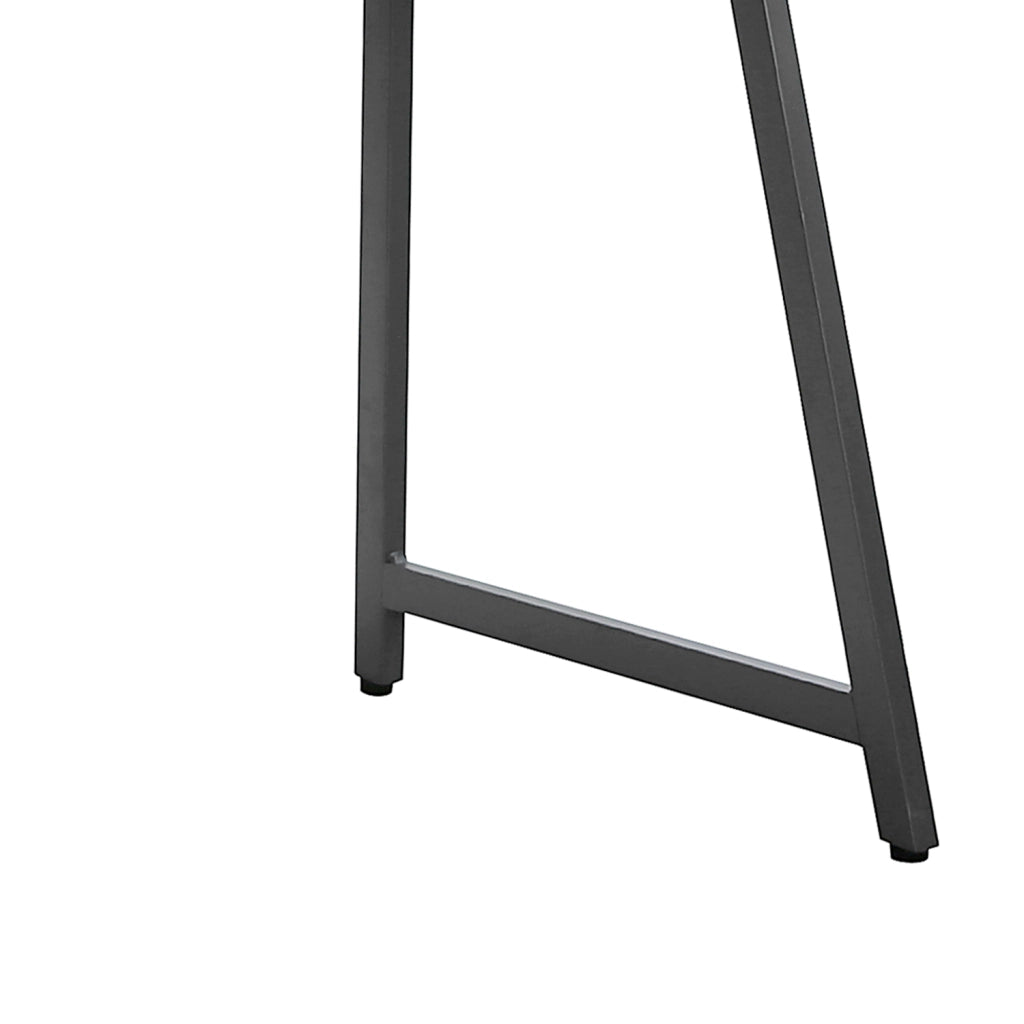 Alix - scrivania in legno e metallo con cassetti - 124x50x88 cm