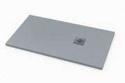 Piatto doccia Ardesia extra piatto 75X110 cm colore Grigio RAL 7040 griglia Grigio