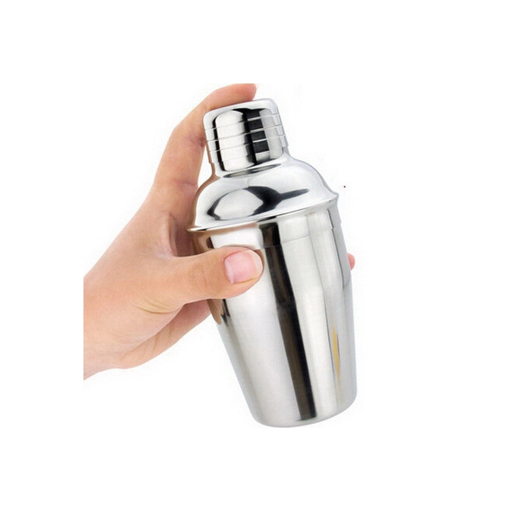 Trade Shop - Shaker Da 530 Ml Per Cocktail Barman Bartender Acciaio Inox Bar Martini Saliera -