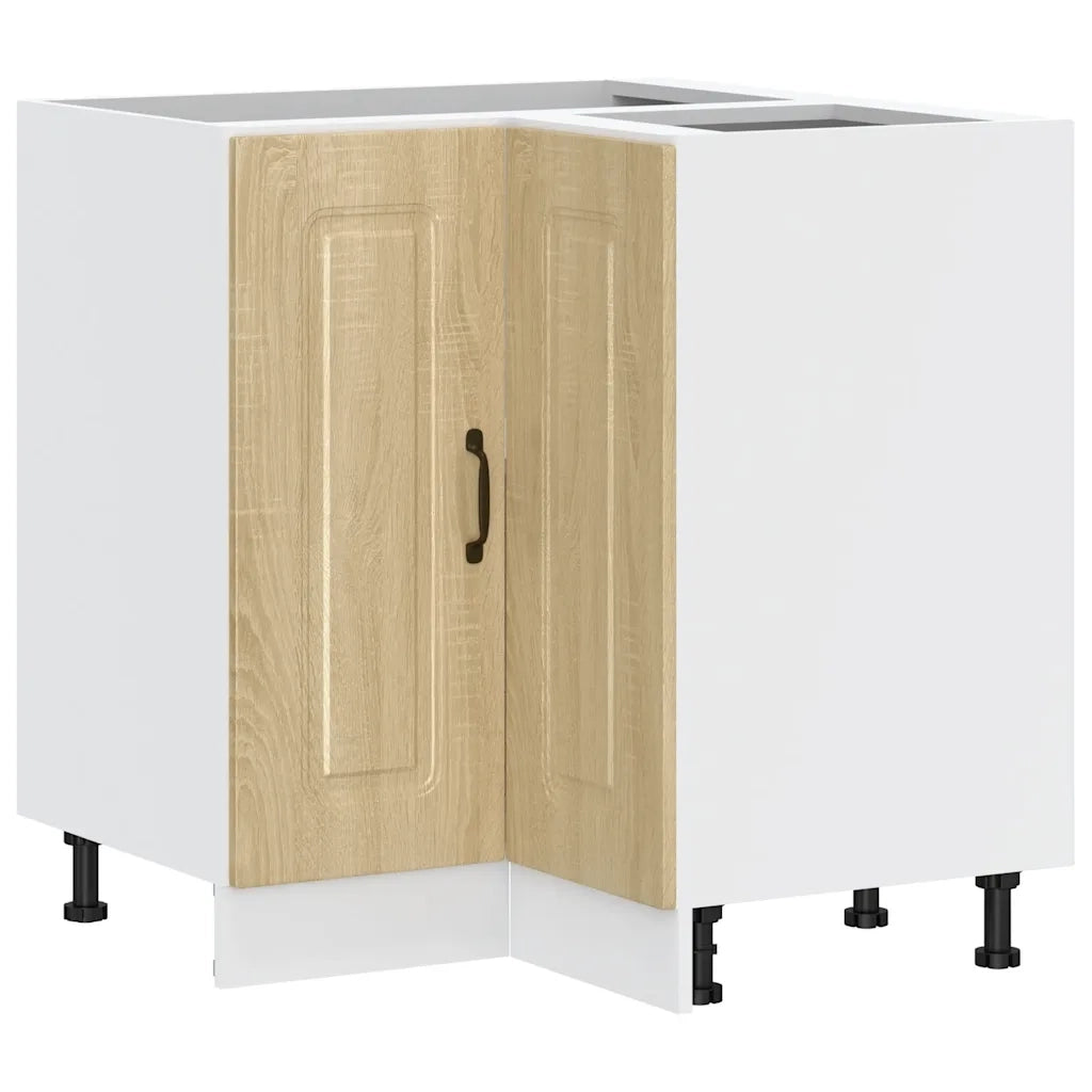 Base Angolare da Cucina Kalmar Rovere Sonoma Legno Multistrato 853510
