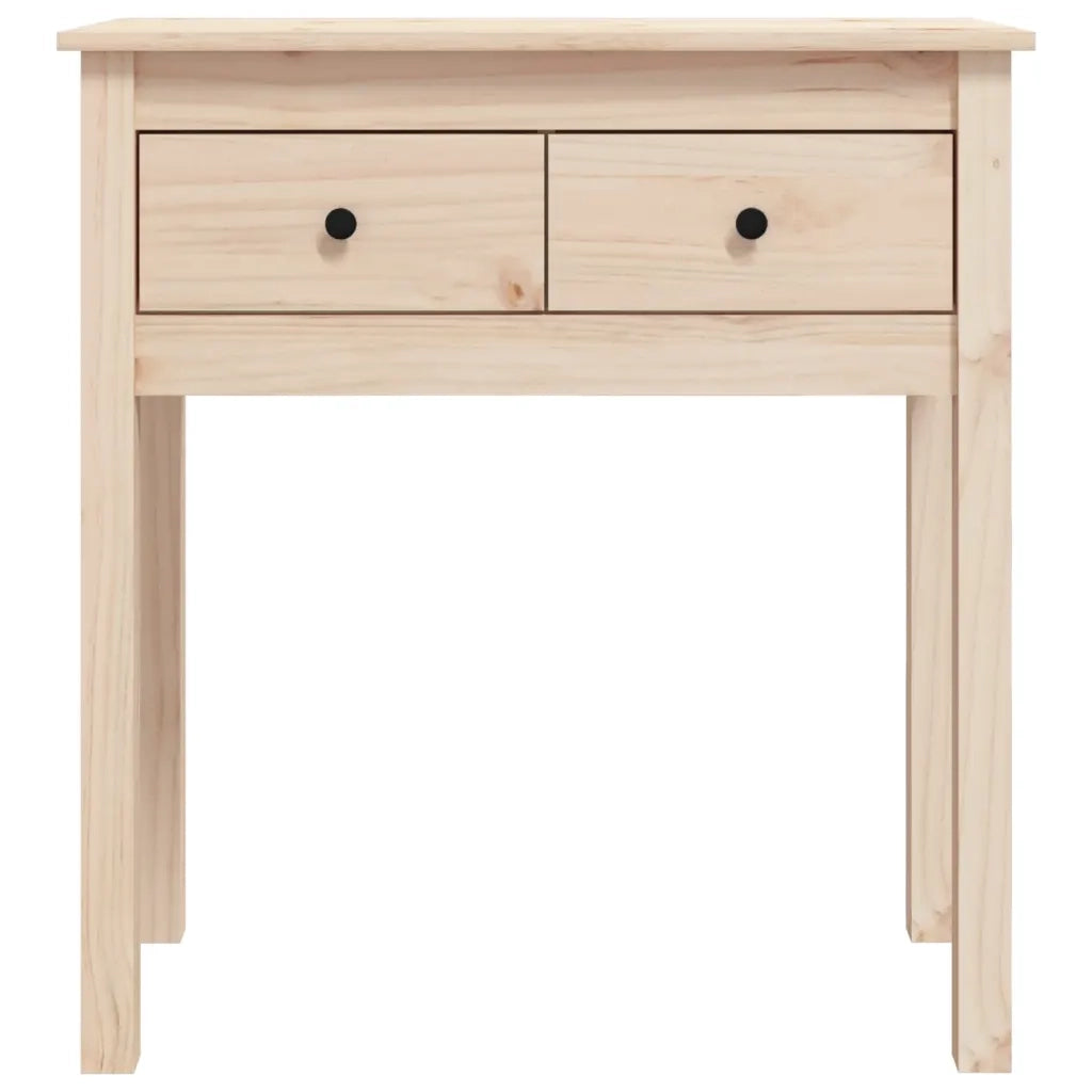 Tavolo Consolle | Tavolo d'Ingresso 70x35x75 cm in Legno Massello di Pino