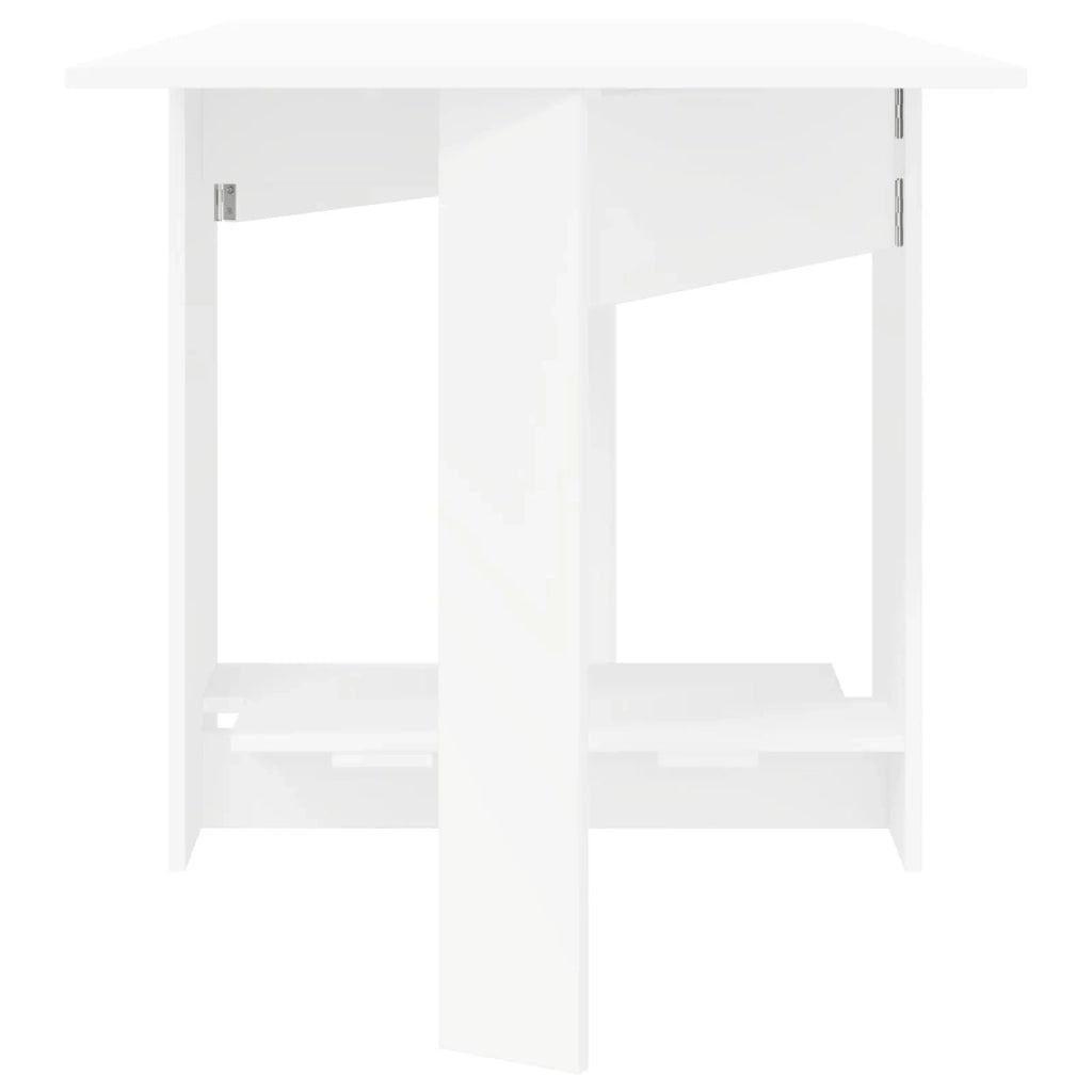 Tavolo da Pranzo 138 x 70 x 73,5 cm Legno ingegnerizzato Bianco