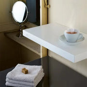 Scaldasalviette elettrico H-Pad 50 cm bianco lucido 100W in ceramica
