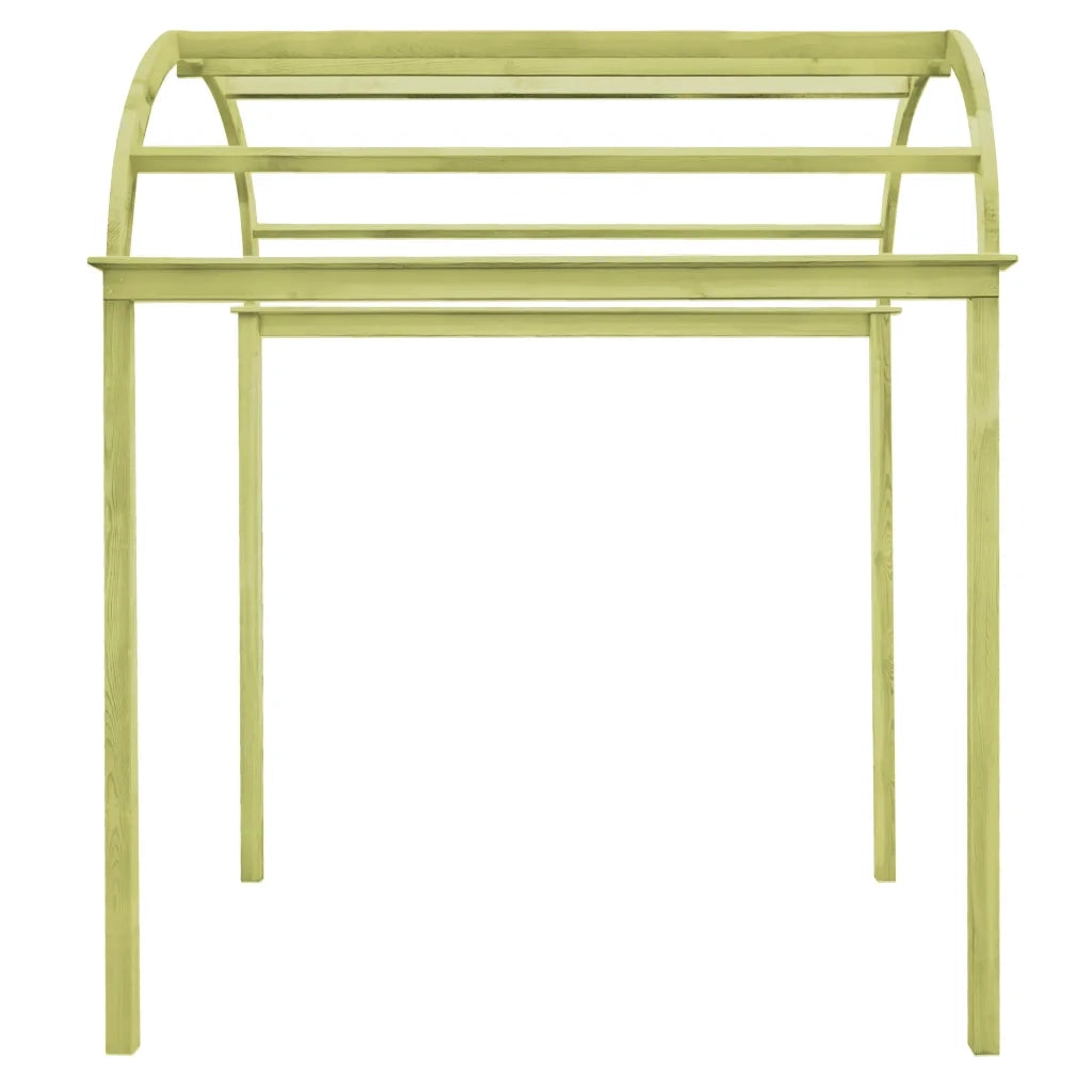Arco a Traliccio 125x150x235cm in Legno di Pino Impregnato 49030
