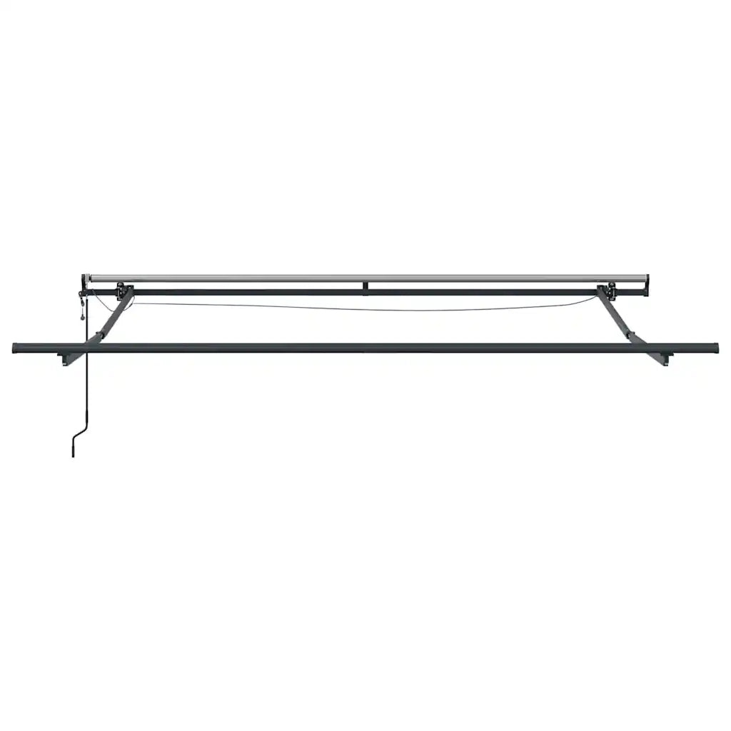 Tessuto per Tenda con Verde e Bianco 350 x 250 cm Poliestere 3330472