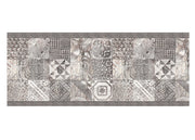 Tappeto Passatoia Cucina Antiscivolo Con Stampa Digitale Dis. Atelier Grigio 485 - 50x180 - Grigio