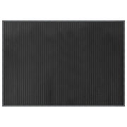 Tappeto del soggiorno | Tappeto Rettangolare Grigio 70x100 cm in Bamb¨´