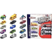 Majorette - Cofanetto Japan Bonus Series - 5 veicoli in metallo - Accessori da personalizzare - Dai 3 anni in su
