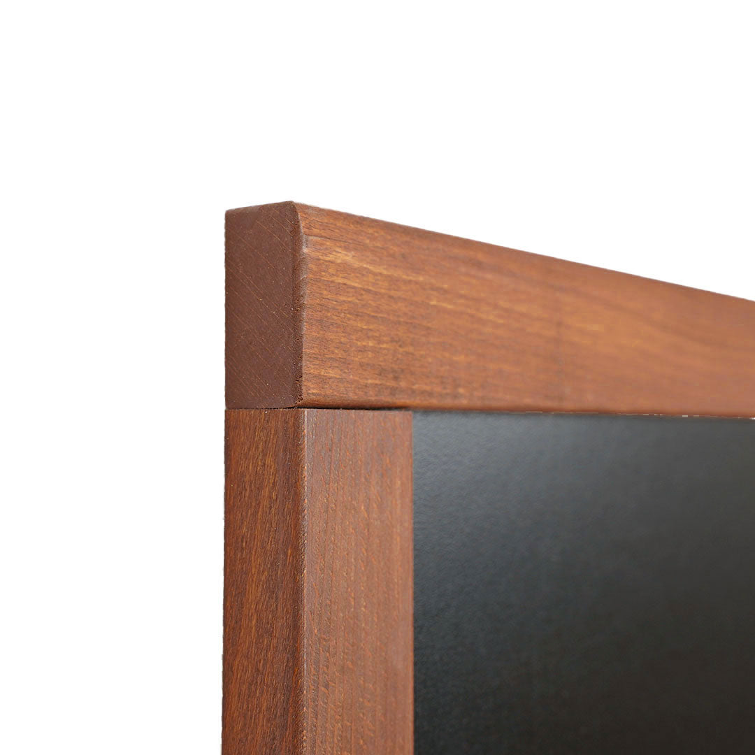 Lavagna con Cornice in Legno 60x115cm in Legno Dark Wood