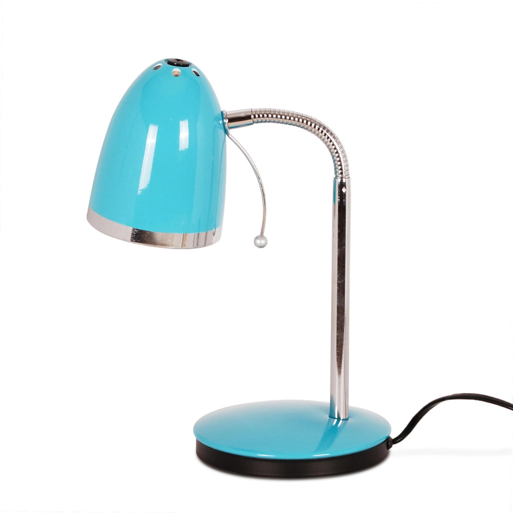 Lampada da scrivania Kajtek turchese cromata Kaja K-MT-200