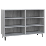 Buffet credenza cassettiera armadio mobile contenitore organizer cucina soggiorno salotto Sonoma 103,5 x 35 x 70 cm legno ingegnerizzato grigio 02_0036273