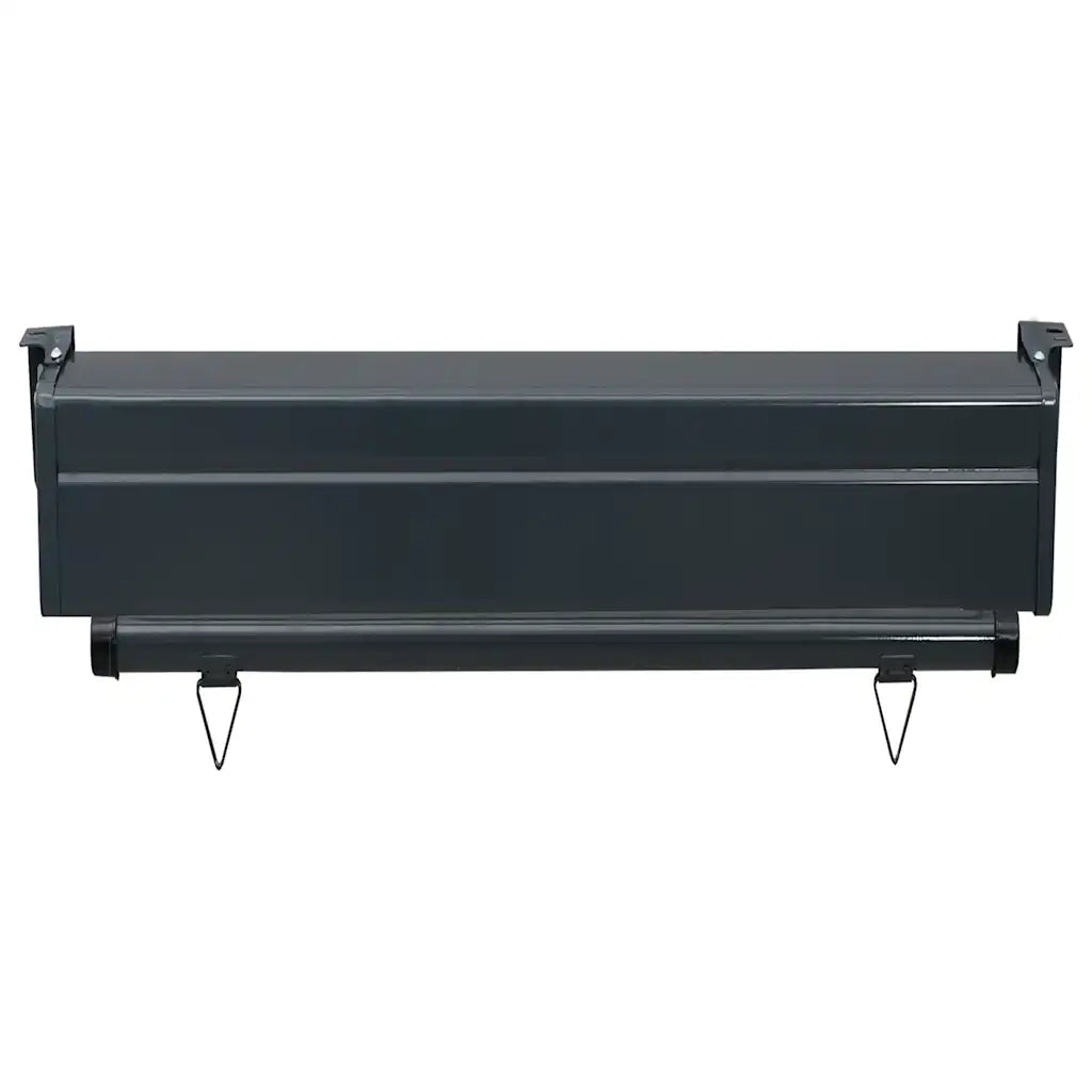 Tenda da Sole | Tenda laterale | Tendalino Laterale per Balcone 65x250 cm Marrone