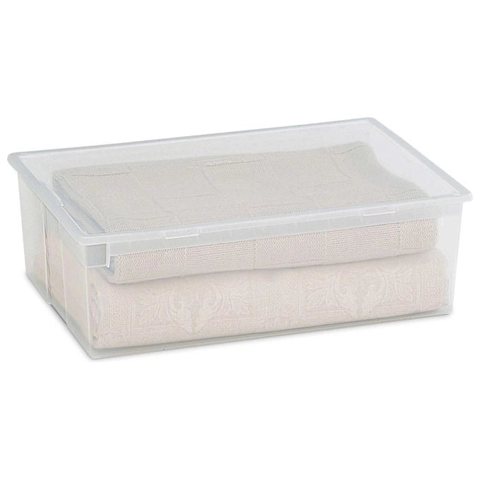 Terry 1001381 Light Box XL Contenitore Multiuso Portaoggetti 36 lt Impilabile colore Trasparente