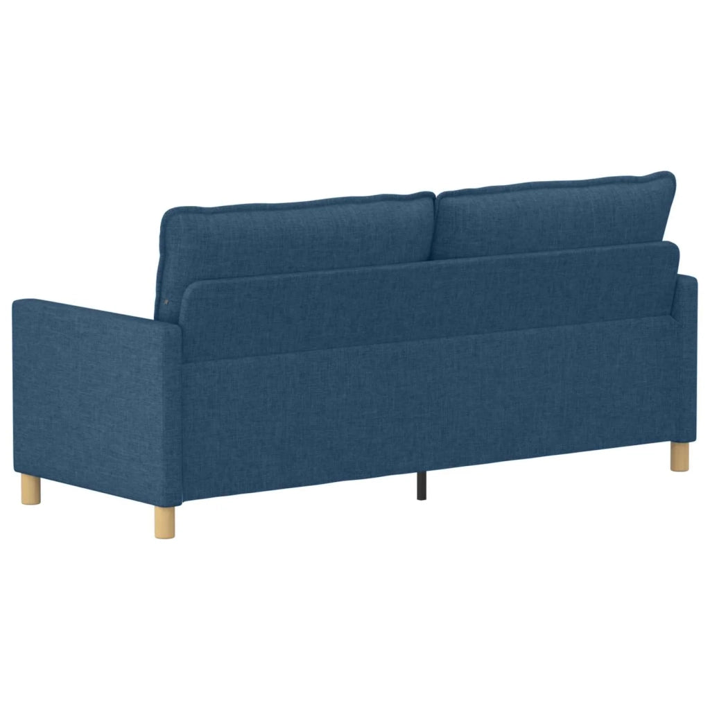 Divano Blu 196 x 81 x 87,5 cm Tessuto