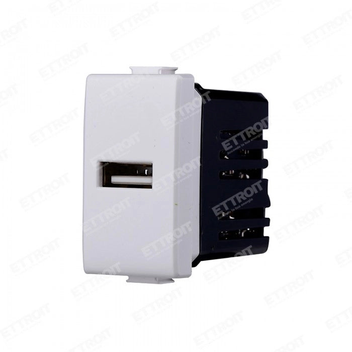 ETTROIT PRESA USB 2.1AMH compatibile matix bticino| MT2401 - ETTROIT