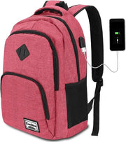 Zak laptop in 8 colori, con connettore di ricarica USB, per lavoro, scuola, viaggi, campeggio.