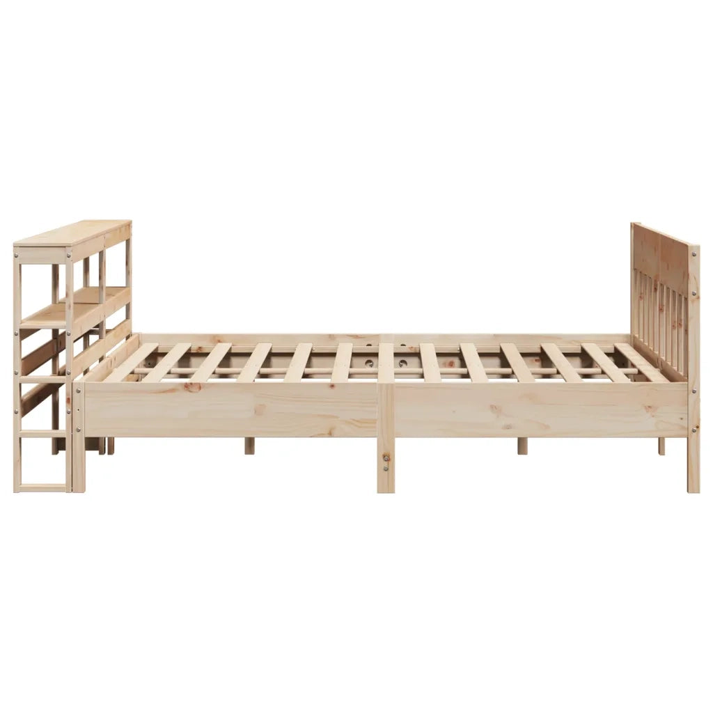 Letto senza Materasso 200x200 cm in Legno Massello di Pino 3306252