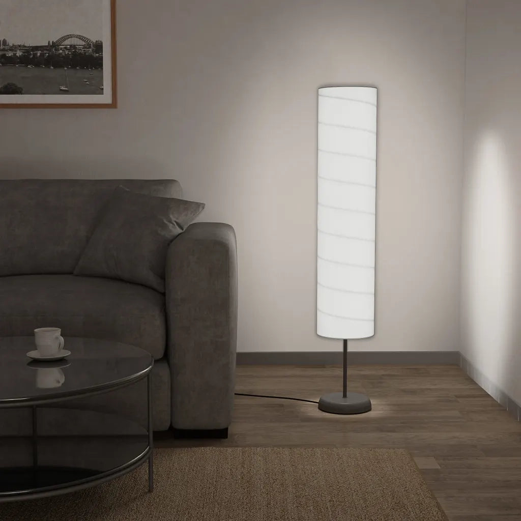 Lampada da Pavimento con Supporto 121cm Bianca E27 CFW4812385
