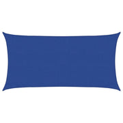 Vela Parasole | Telo Ombra | Vela da ombra 160 g/m2 Rettangolare Blu 3x6 m in HDPE