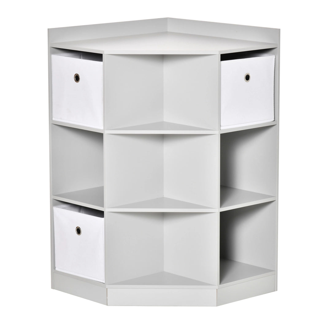 Cassettiera per bambini con 3 cassetti ¨C zephmum ¨C grigio 60x40x cm