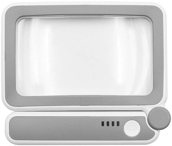 Verglassio con Luce e 4x Amplificazione per la Lettura